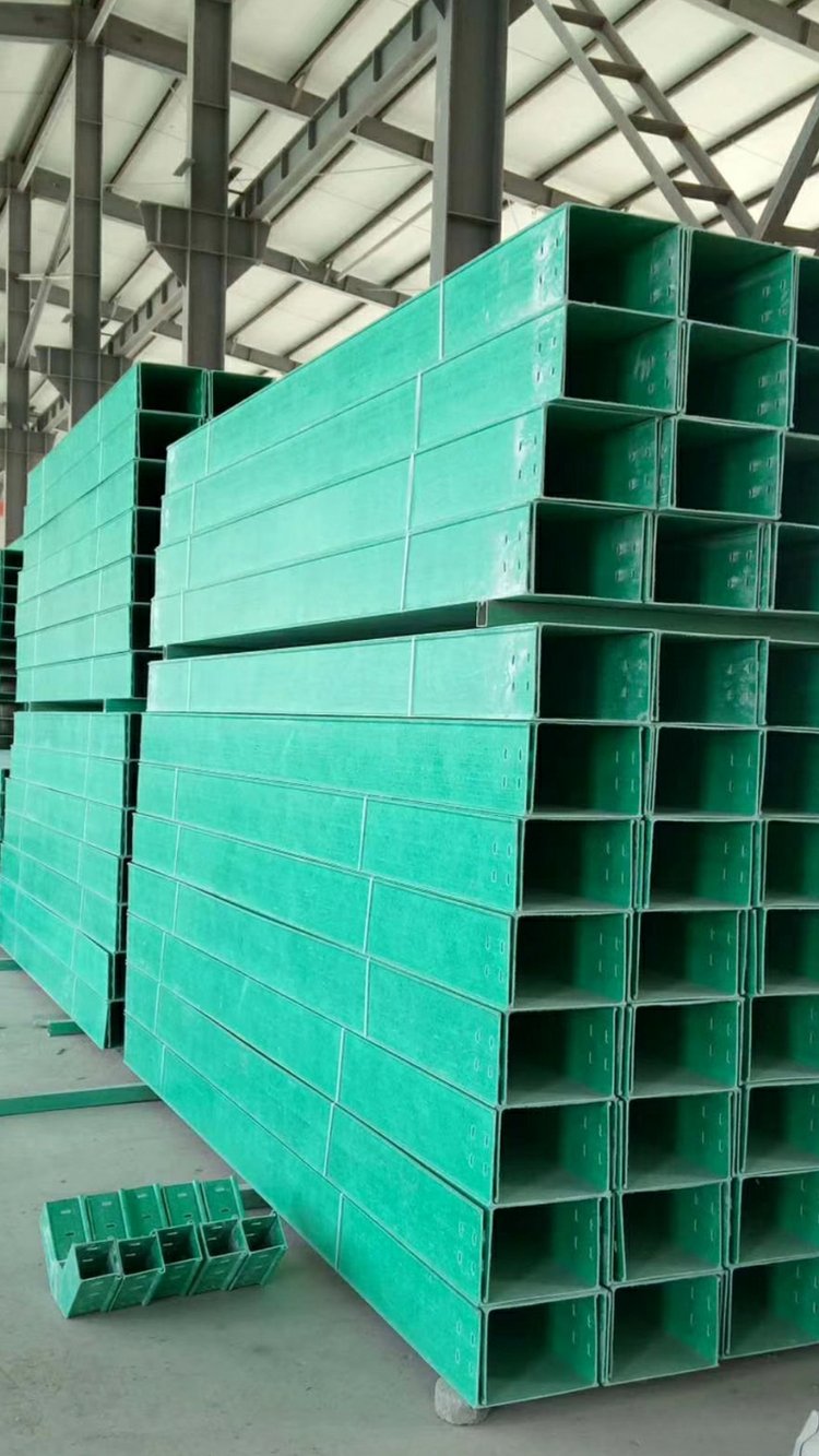 萬州復合材料電纜槽 重慶大跨距防火阻燃 涪陵玻璃鋼電纜橋架 - 愛企